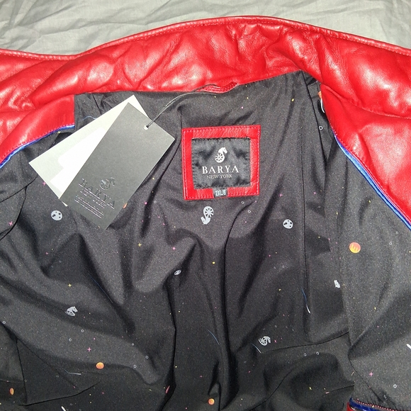 Barya New York Red Puffer Jacket& Pick An Item Under $20 For FREE! - Picture 4 of 6